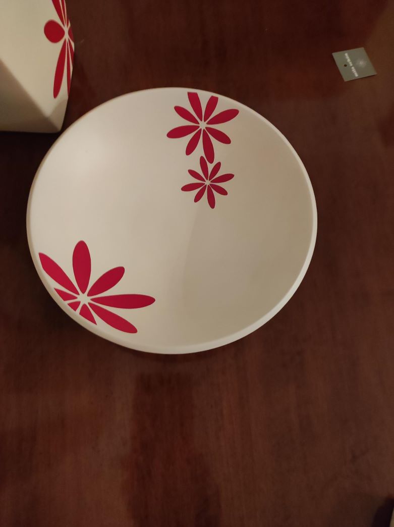 Centro tavola fiore rosso mila schon